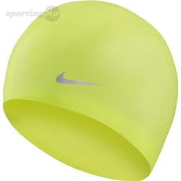 Czepek pływacki Nike Os Solid Junior limonkowy TESS0106-737 Nike