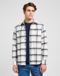 KOSZULA LEE 112370571 MERCANTILE SHIRT VINTAGE ECRU JASPE PLAID