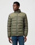 KURTKA WRANGLER 112371449 PACKABLE PUFFER DUSTY OLIVE