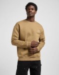 BLUZA LEE 112372357 WW ESSENTIAL CREW DARK KHAKI