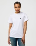 KOSZULKA WRANGLER 112373024 SIGN OFF TEE WHITE