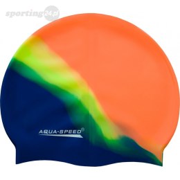 Czepek pływacki Aqua-Speed Bunt tęczowy kol. 48 AQUA-SPEED