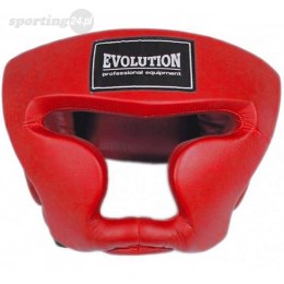 Kask bokserski Evolution treningowy czerwony OG-230 Evolution