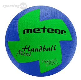 Piłka ręczna Meteor nu Age damska 2 niebiesko-zielona 4067 Meteor