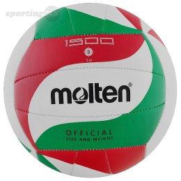 Piłka siatkowa Molten V5M1500 biało-czerwono-zielona Mosconi
