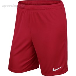 Spodenki męskie Nike Park II Knit Short NB czerwone 725887 657 Nike Team