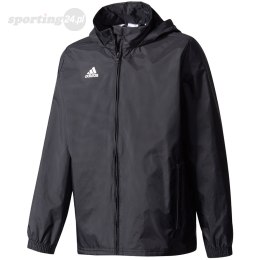 Kurtka przeciwdeszczowa dla dzieci adidas Coref Rain Jacket JUNIOR czarna BR4120/ M35321 Adidas teamwear