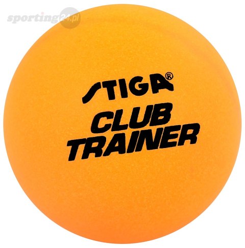 Piłeczki do ping ponga Stiga Club Trainer pomarańczowe 72 szt STIGA