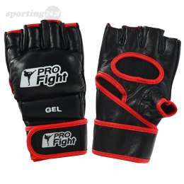 Rękawice MMA Gloves Profight skóra czarny PROfight