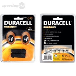 Zestaw lampek rowerowych Duracell Front+Rear 1 Led 00919 Duracell