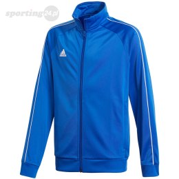 Bluza dla dzieci adidas Core 18 Polyester Jacket JUNIOR niebieska CV3578 Adidas teamwear