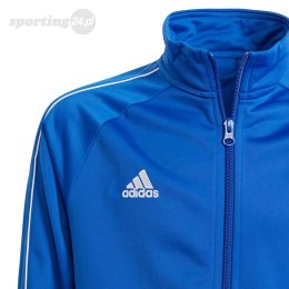 Bluza dla dzieci adidas Core 18 Polyester Jacket JUNIOR niebieska CV3578 Adidas teamwear