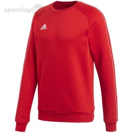 Bluza męska adidas Core 18 Sweat Top czerwona CV3961 Adidas teamwear