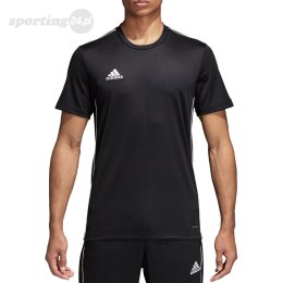 Koszulka męska adidas Core 18 Training Jersey czarna CE9021 Adidas teamwear