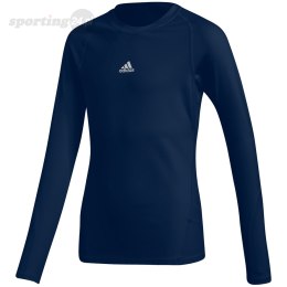Koszulka dla dzieci adidas Alphaskin Sport LS Tee JUNIOR granatowa CW7322 Adidas teamwear