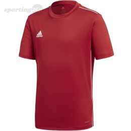 Koszulka dla dzieci adidas Core 18 Training Jersey JUNIOR czerwona CV3496 Adidas teamwear