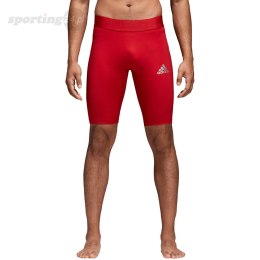 Podspodenki męskie adidas Alphaskin Sport Short Tight czerwone CW9460 Adidas teamwear