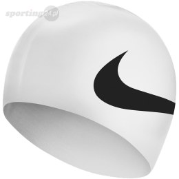 Czepek pływacki Nike Os Big Swoosh biały NESS8163-100 Nike