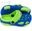 Klapki basenowe dla dzieci Aqua-speed Lido kol 01 niebiesko zielone AQUA-SPEED