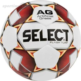 Piłka nożna Select Flash Turf 5 2019 IMS biało-czerwono-pomarańczowa 14990 Select