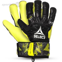 Rękawice bramkarskie Select 77 Super Grip Hyla Cut czarno żółte Select