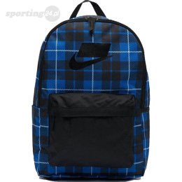 Plecak Nike Hernitage BKPK 2.0 AOP niebiesko-czarny BA5880 011 Nike