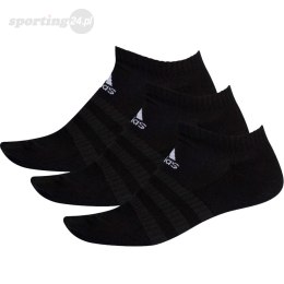 Skarpety adidas Cushioned Low 3PP czarne DZ9385 Adidas