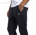 Spodnie męskie Reebok Workout Knit Pant czarne FJ4057 Reebok