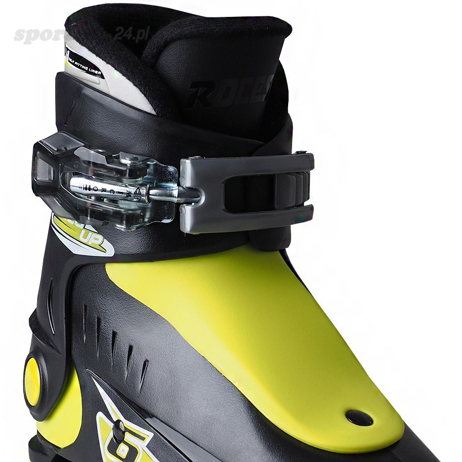 Buty narciarskie Roces Idea Up czarno-limonkowe JUNIOR 450490 18 Roces