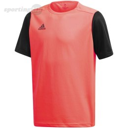 Koszulka dla dzieci adidas Estro 19 Jersey JUNIOR czerwono-czarna FR7118/FT6680 Adidas teamwear