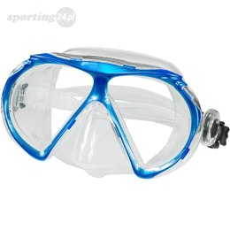 Maska do nurkowania Aqua-Speed Kuma II przezroczysto-niebieska kol. 01 AQUA-SPEED