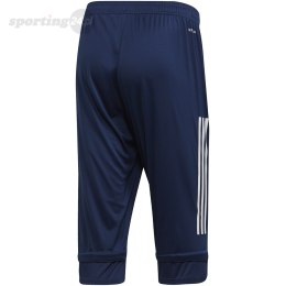 Spodnie męskie adidas Condivo 20 3/4 Training Pants granatowe ED9215 Adidas teamwear