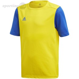 Koszulka dla dzieci adidas Estro 19 Jersey JUNIOR żółto-niebieska FT6681 Adidas teamwear