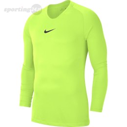 Koszulka męska Nike Dry Park First Layer JSY LS limonkowa AV2609 702 Nike Team