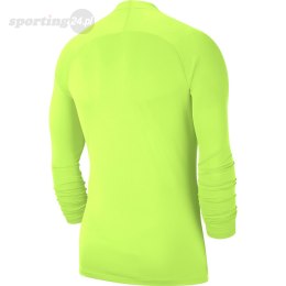 Koszulka męska Nike Dry Park First Layer JSY LS limonkowa AV2609 702 Nike Team