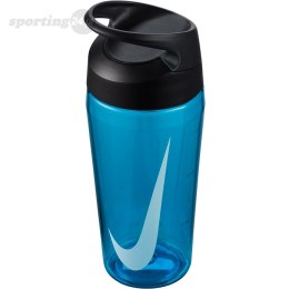 Bidon Nike Hypercharge Twist Bottle 473 ml przezroczysto-niebiesko-biały N372843016 Nike Football