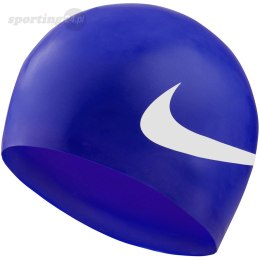 Czepek pływacki Nike Printed Silicon niebieski NESS8163-494 Nike