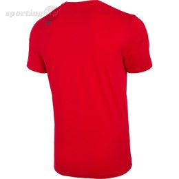 Koszulka męska 4F czerwona NOSH4 TSM003 62S 4F