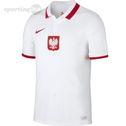 Koszulka męska Nike Polska Breathe Stadium JSY SS HOME biała CD0722 100 Nike Football