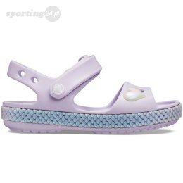 Crocs sandały dla dzieci Crocband Imagination Sandal PS fioletowe 206145 530 Crocs
