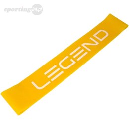 Guma fitness Legend 0,7 mm żółta Legend Sport