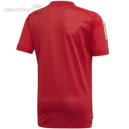 Koszulka dla dzieci adidas Condivo 20 Training Jersey JUNIOR czerwona ED9213 Adidas teamwear