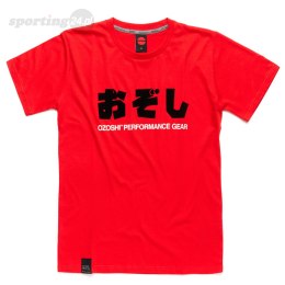 Koszulka męska Ozoshi Haruki czerwona TSH O20TS011 Ozoshi
