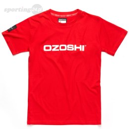 Koszulka męska Ozoshi Naoto czerwona O20TSRACE004 Ozoshi
