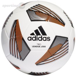 Piłka nożna adidas Tiro League J350 biało-pomarańczowo-czarna FS0372 Adidas teamwear