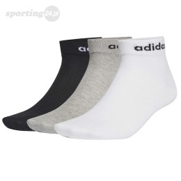 Skarpety adidas Nc Ankle 3Pp czarne, białe, szare GE6179 Adidas