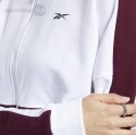 Bluza damska Reebok Te Linear Logo Ft bordowo-biała FU2203 Reebok