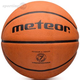 Piłka koszykowa treningowa Meteor 7 Cellular pomarańczowa 07076 Meteor