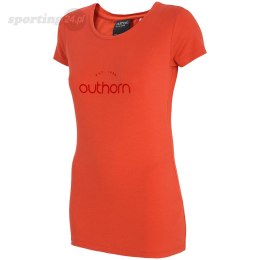 Koszulka damska Outhorn ciemna czerwień HOZ20 TSD626 61S Outhorn