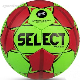 Piłka ręczna Select Mundo Senior 3 2020 zielono-czerwona 10136 Select